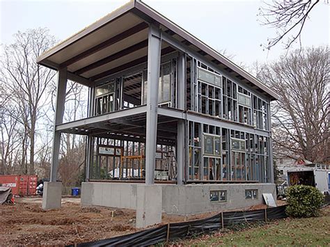 make house out of metal building|modern residential metal homes.